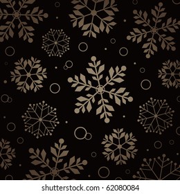 christmas pattern snowflake background