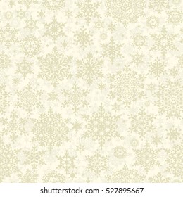 Christmas pattern snowflake background. EPS 10 vector file included