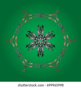 Christmas pattern with snowflakes abstract background. Background. Snowflakes. Vector illustration. Holiday design for Christmas and New Year fashion prints.