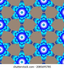 Christmas pattern from snowflakes,vector illustration on a color background, elements of new year decor, background for festive packaging, flyer, new year gifts