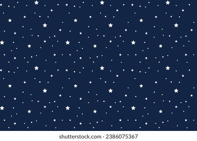 Christmas Pattern - Star Background - Endless pattern 