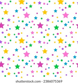 Christmas Pattern - Star Background - Endless pattern 