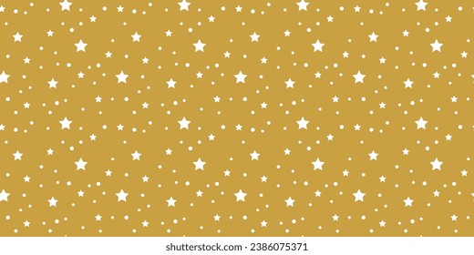 Patrón de Navidad - Fondo de estrella - Patrón interminable 