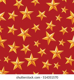 Christmas pattern stars seamless.Swatch pattern
