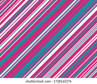 Christmas pattern, texture of canes and lollipops. Diagonal lines, stripes, vector illustration