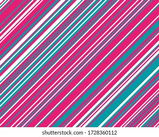 Christmas pattern, texture of canes and lollipops. Diagonal lines, stripes, vector illustration
