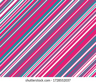 Christmas pattern, texture of canes and lollipops. Diagonal lines, stripes, vector illustration