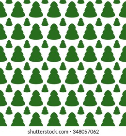 Christmas pattern of christmas tree