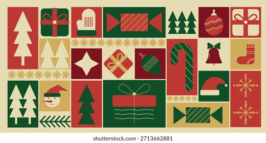 Weihnachtsmuster für Hemd, Umhüllungspapier und anderes für Weihnachtsmärchen