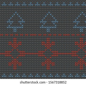 Christmas pattern vector backdrop background with awesome flat 