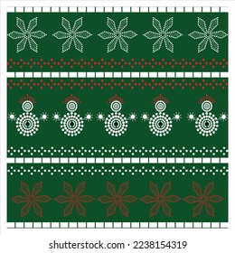 Christmas Pattern Vector Design Ilustration