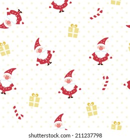 Christmas pattern. Vector illustration