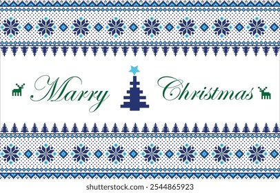 Christmas pattern vector illustration on white background
