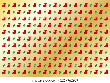 Christmas pattern wallpaper