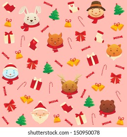 Christmas Pattern. Winter time.