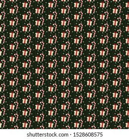 Christmas patterns background in vector