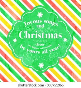 Christmas patterns Merry Christmas and Happy New Year Invitation patterns. Pattern in zigzag