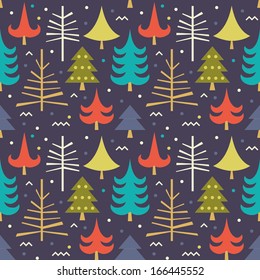 Christmas patterns (seamlessly tiling). Can be used for Christmas design.