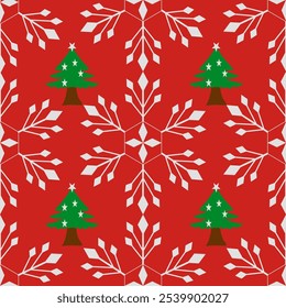 Padrões de Natal, árvores de Natal, Feliz Natal, Feliz Ano Novo, designs de Natal para embrulho de presente, têxteis, decorações, papel de parede.