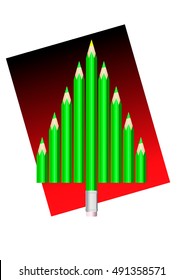 Christmas Pencils