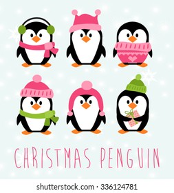 Christmas penguin