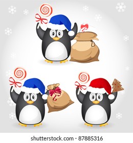 Christmas penguin