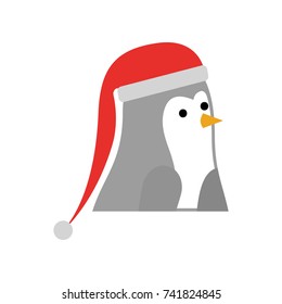 christmas penguin with hat decoration funny