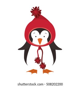 christmas penguin icon
