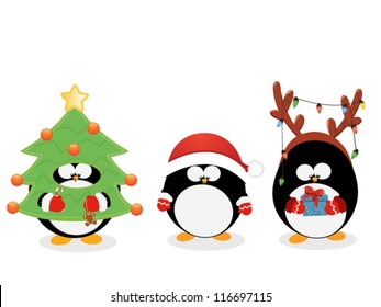 Christmas Penguin Set