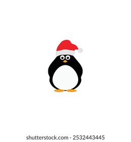 Christmas penguin stock vector. Merry Christmas Cartoon Penguin Stock Illustrations, vector, Fun