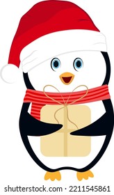  Christmas Penguins. It can be used on T-Shirt, labels, icons, Sweater, Jumper, Hoodie, Mug, Sticker