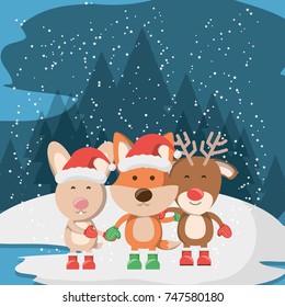 Christmas pets design