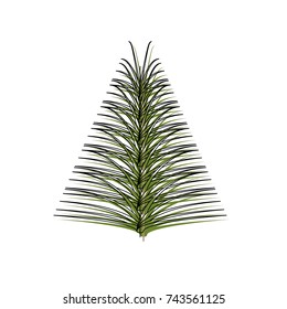 christmas pick vector illustration