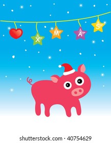 christmas pig