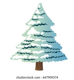 christmas pine tree. decoration celebration