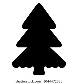 christmas pine tree icon