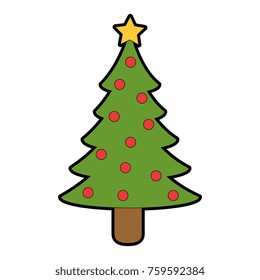 christmas pine tree icon