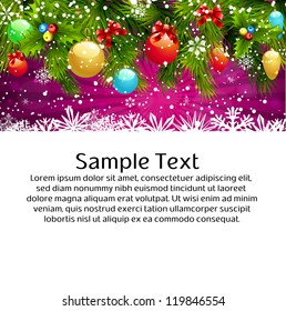 christmas pink background