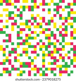 Christmas Pixel Pattern or Background