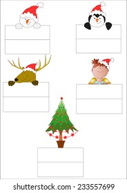 Christmas placecards