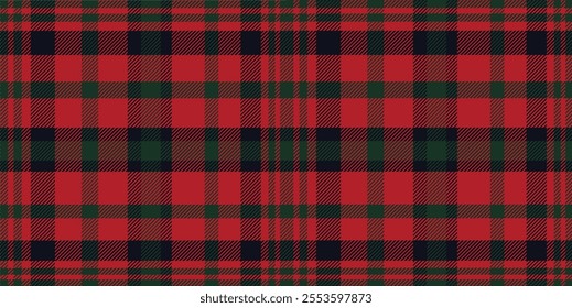 Christmas plaid pattern design background
