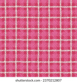 Christmas plaid vector seamless pattern. Gingham, tartan. Great for textile, scrapbook, wrapping