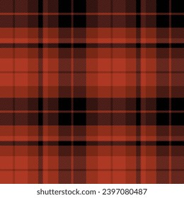 Christmas Plaids Digital Papers, traditional merry xmas Papers, Holiday Digital Scrapbooking, Junk journal, Red and Black buffalo tartan