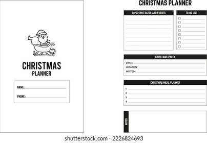 Christmas Planner | KDP Interior