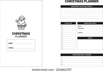 Christmas Planner Template | KDP Interiors