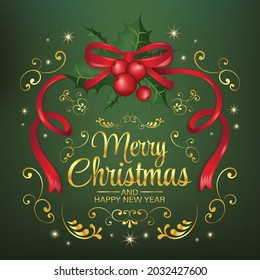 Vector de fondo de arte de podio de Navidad