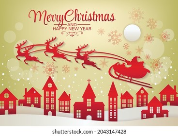 Christmas podium art background vector