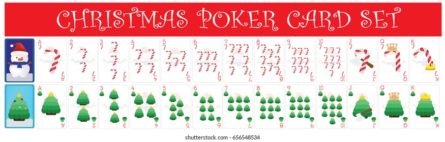 Christmas Poker Set