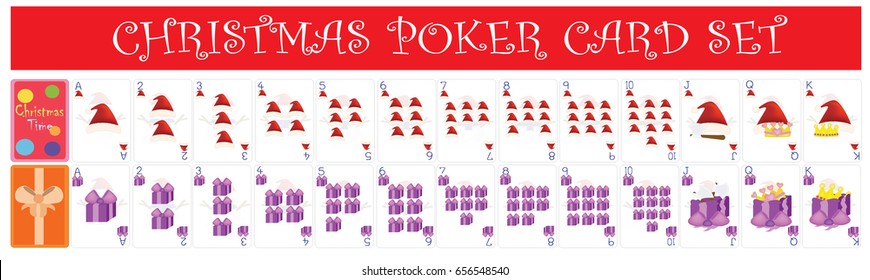 Christmas Poker Set