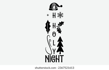 Christmas Porch Sign, Single design